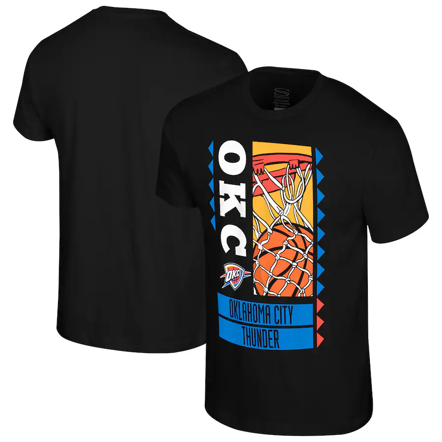 Men Oklahoma City Thunder short T Shirt 2025 style 34